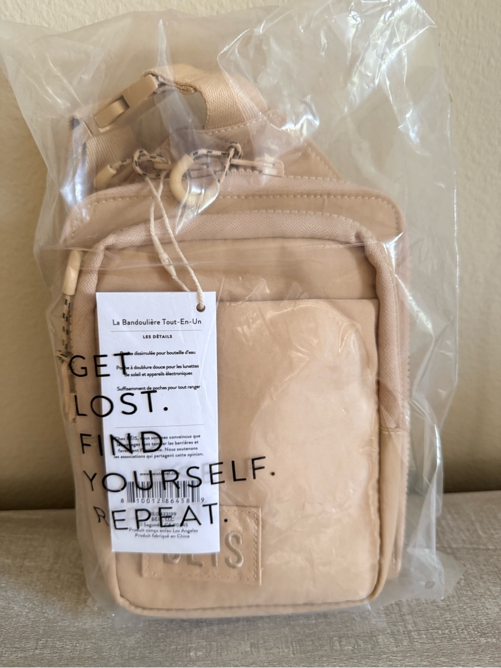 BEIS Crossbody Bag in Beige